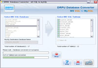 Database Converter For MSSQL To MySQL Screenshot