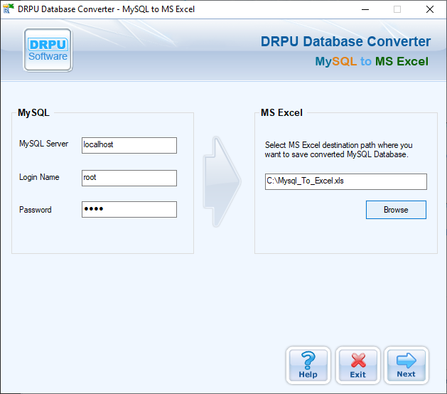 Database Converter For MS SQL To MySQL
