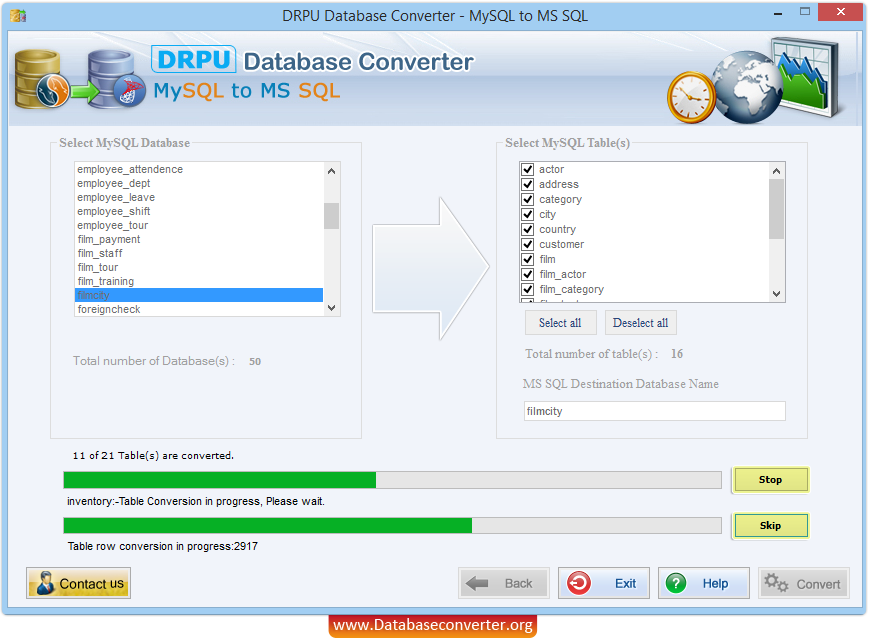 Conversion process